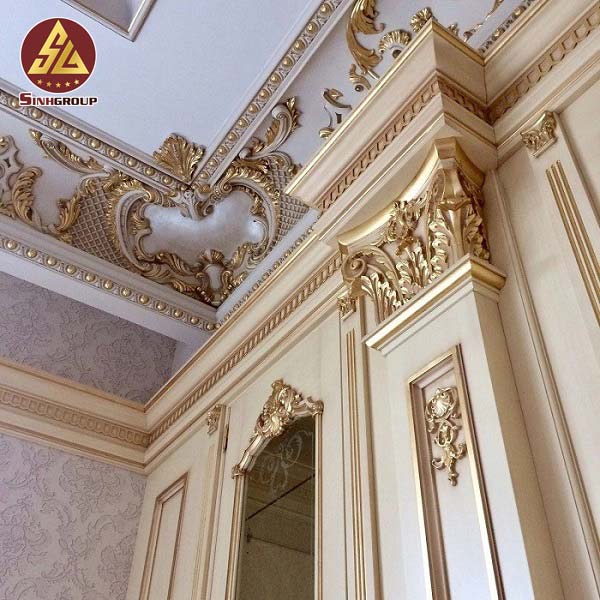 đầu cột trang trí phòng khachs