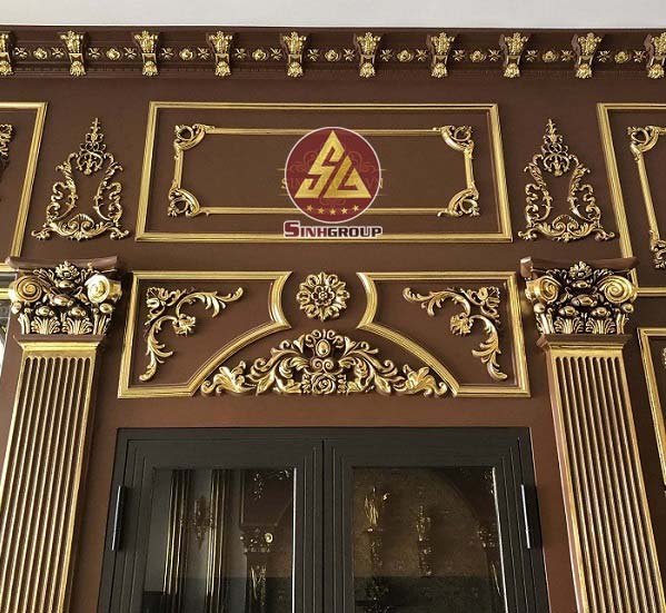 phào chỉ cột vuông nhựa pu cao cấp