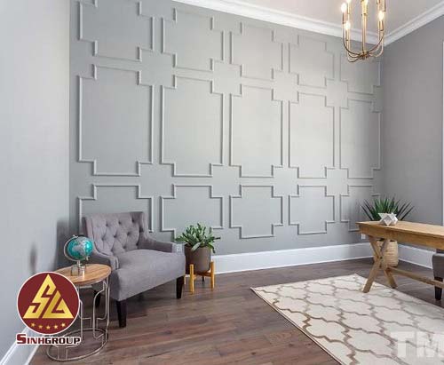 phào chỉ pu tường mẫu 2