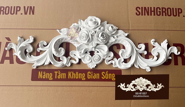 hoa trang trí nhựa pu