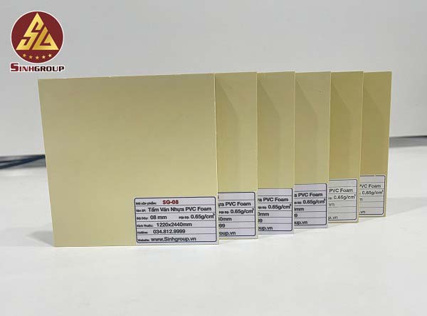 phân loại tấm nhựa foam