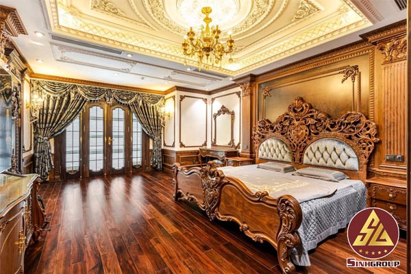 phào chỉ biệt thự tân cổ điển