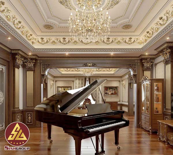 phào chỉ trong trang trí nội thất