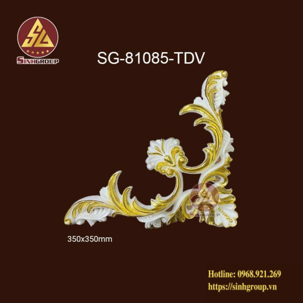 Hoa văn trang trí góc Pu SG-81086-TDV
