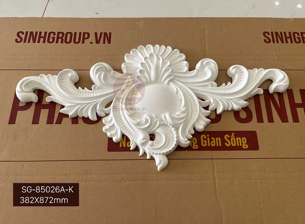 Hoa trang trí trần, tường PU SG-85026A-K