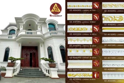 Đại lý phào chỉ Pu cao cấp tại Bình Dương