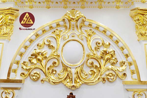 phù điêu pu trang trí tường