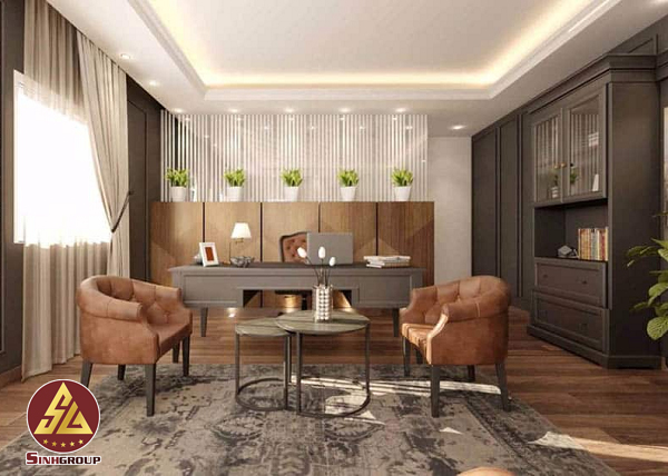 Phòng làm việc đẹp - Mẫu 2