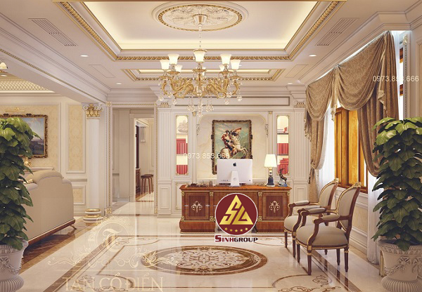 Phòng làm việc đẹp - Mẫu 3