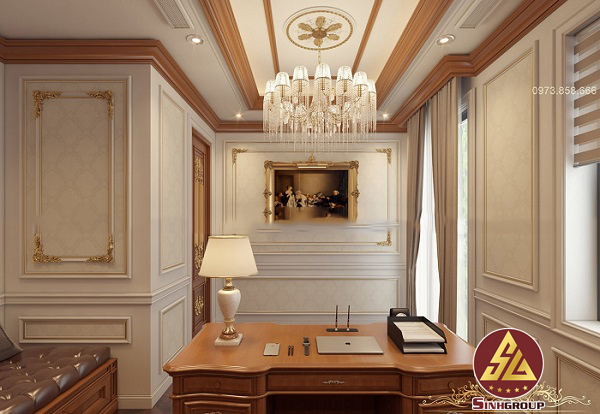 Phòng làm việc đẹp - Mẫu 16