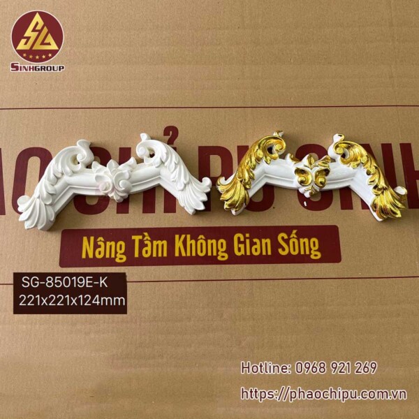 Hoa văn trang trí góc tường Pu SG-85019E-K