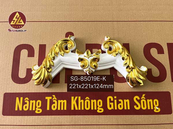 hoa góc khung tranh nhựa Pu SG-85019E-K