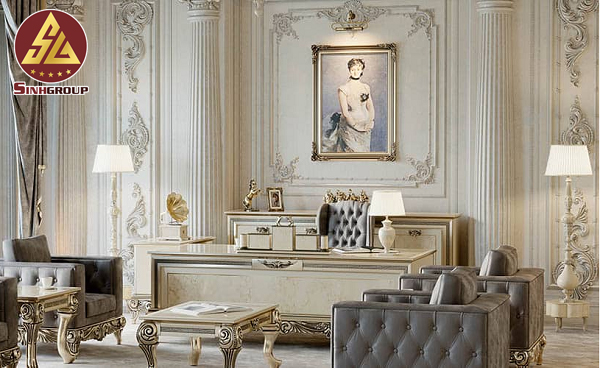 Phòng làm việc đẹp - Mẫu 6