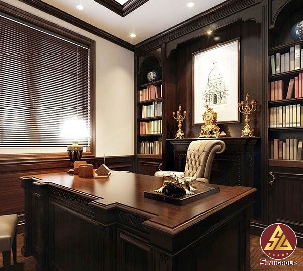 Phòng làm việc đẹp - Mẫu 7