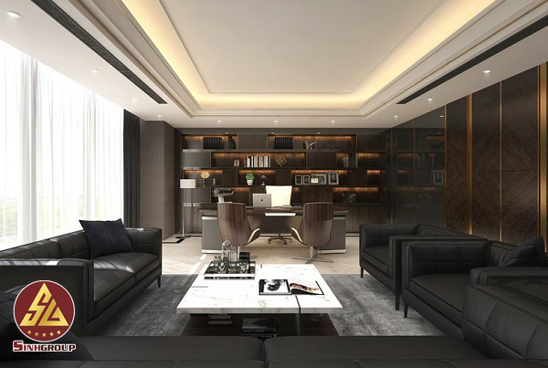 Phòng làm việc đẹp - Mẫu 8