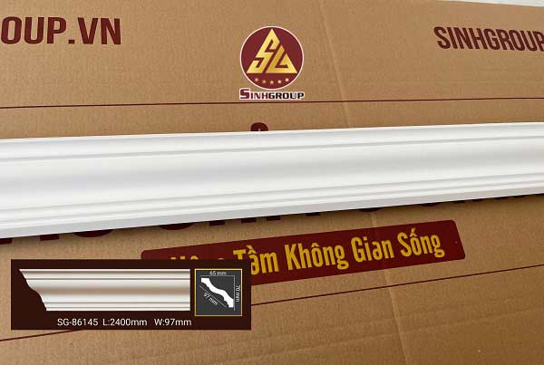 phào cổ trần trơn SG-86145