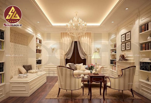 Phòng làm việc đẹp - Mẫu 11