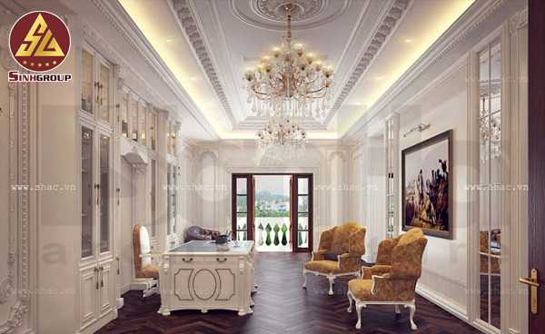 Phòng làm việc đẹp - Mẫu 12