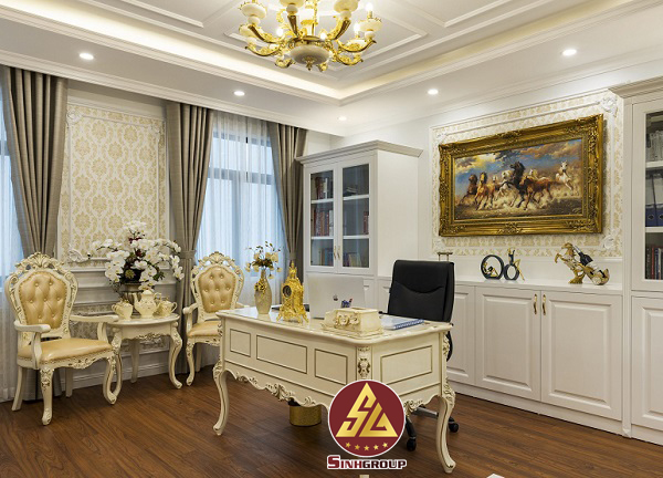 Phòng làm việc đẹp - Mẫu 14