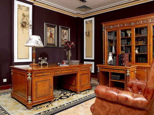 phòng làm việc tân cổ điển
