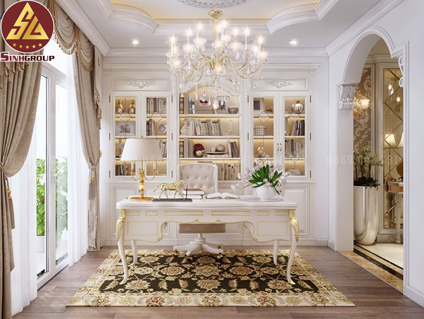 Phòng làm việc đẹp - Mẫu 15