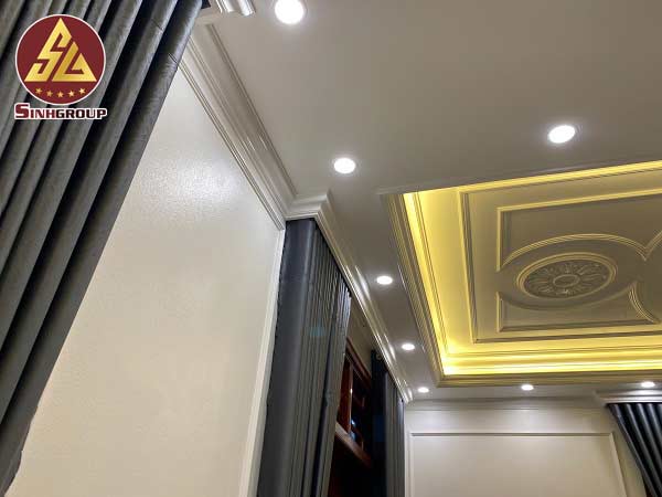 ứng dụng của phào cổ trần trơn pu