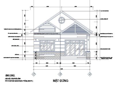 Vẽ Mặt Đứng Của Phào Chỉ