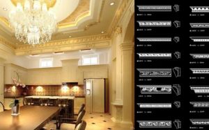 File CAD Phào Chỉ Châu Âu