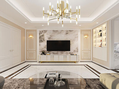Ốp Tường Nhựa Phòng Khách – Giải Pháp Trang Trí Nội Thất Tối Ưu Kết Hợp Sản Phẩm PU