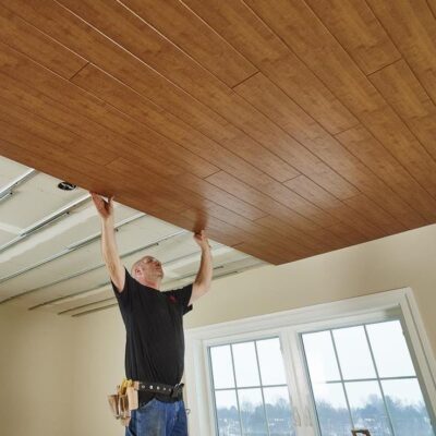 Kỹ Thuật Thi Công Trần Gỗ Nhựa Ngoài Trời Với Khung Trần Inox 