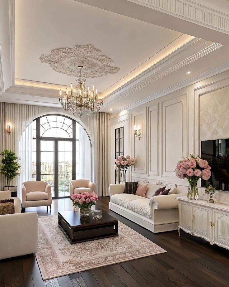 Ứng Dụng Phổ Biến Của Phào Chỉ Nhựa PS Trong Phòng Khách
